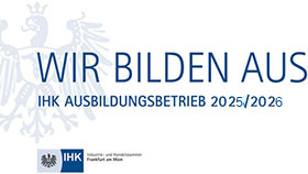 Logo IHK accredited training company 2023/2024